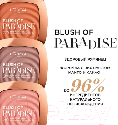 Румяна L'Oreal Paris Paradise тон 01