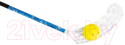 Клюшка для флорбола Realstick Kidscamp / MR-KF-KC65R (черный/синий)