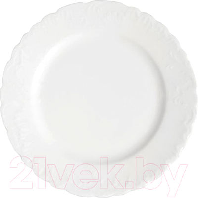 Тарелка закусочная (десертная) Cmielow i Chodziez Rococo / 0002-0030990 (белый)