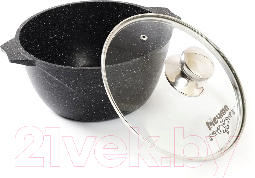 Кастрюля Мечта Гранит Induction Pro M43802И (черный) — фото 5
