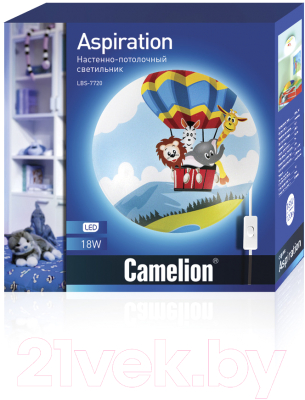 Потолочный светильник Camelion Друзья LBS-7720 / 13989