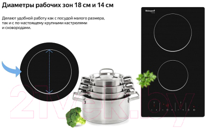 Электрическая варочная панель Weissgauff HV 32 B