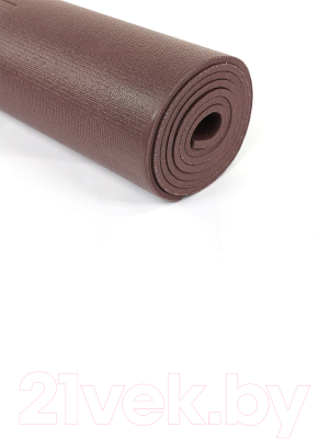 Коврик для йоги и фитнеса Starfit FM-103 PVC HD (горячий шоколад)