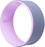 Колесо для йоги Starfit YW-101 (розовый пастель/серый) - 