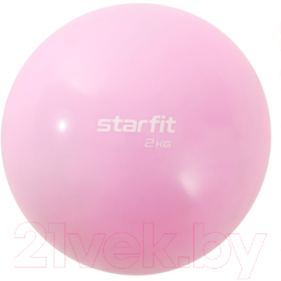 Медицинбол Starfit GB-703 (2кг, розовый пастель)