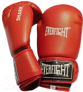Боксерские перчатки Everfight Shark EBG-522 (искуственная кожа, 10oz)