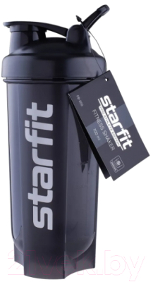 Шейкер спортивный Starfit Pro FB-200 (серый/черный)