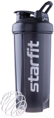 Шейкер спортивный Starfit Pro FB-200 (серый/черный)