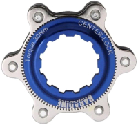 Адаптер дискового тормоза для велосипеда Baradine Center Lock BC-02-BE (синий) - 