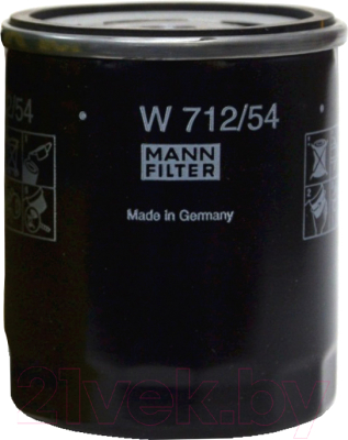 Масляный фильтр Mann-Filter W712/54
