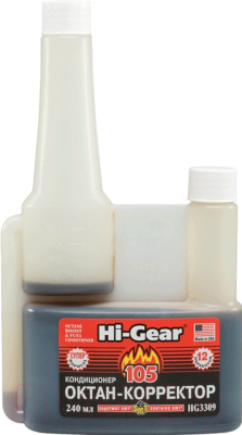 Присадка Hi-Gear Октан-корректор и кондиционер / HG3309 (240мл)