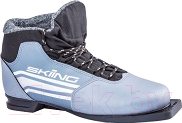 Ботинки для беговых лыж TREK Skiing ИК 2 (серый, р-р 38)