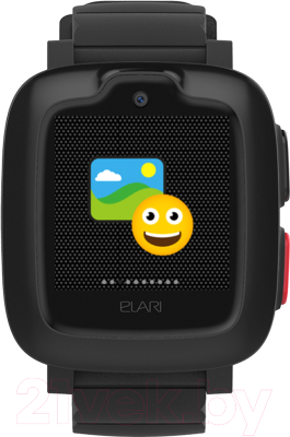 Умные часы детские Elari KidPhone 3G / KP-3G (черный)