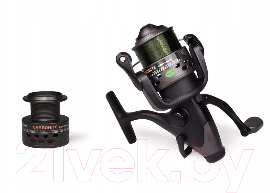 Катушка безынерционная Okuma Carbonite XP Baitfeeder / CBF-155a