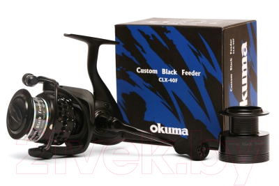 Катушка безынерционная Okuma Custom Black Feeder / CLX-55F