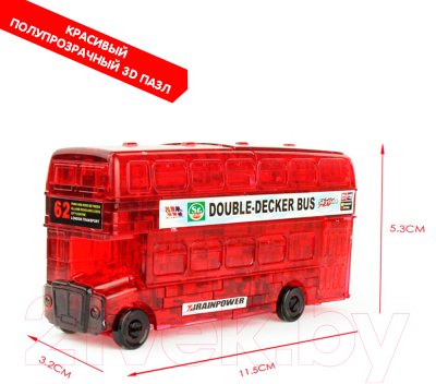 3D-пазл Bondibon Автобус / ВВ5238