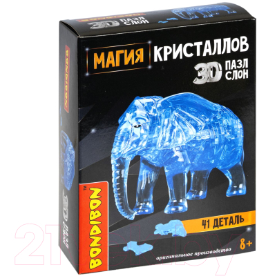 3D-пазл Bondibon Слон / ВВ5234