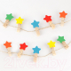 Миниатюра изображения товара Набор прищепок декоративных Darvish Звездочка / DV-H-1080