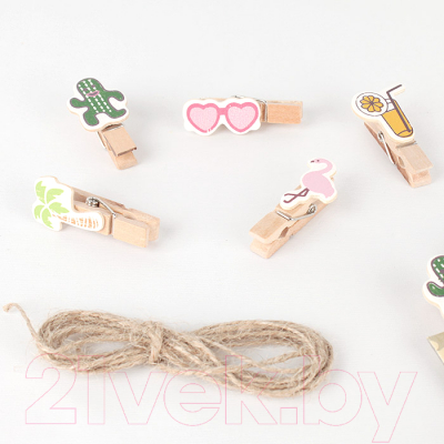 Изображение товара Набор прищепок декоративных Darvish Майами / DV-H-1079