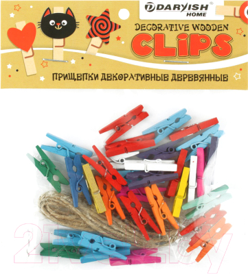 Изображение товара Набор прищепок декоративных Darvish Прищепка / DV-H-1076