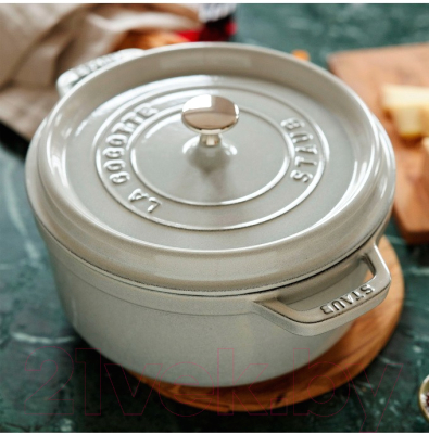 Кокотница Staub La Cocotte / 11026107 (белый трюфель)