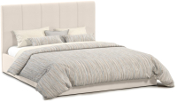 Двуспальная кровать Sofos Джессика тип A с ПМ 180x200 (Amigo Cream) - 