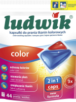 Капсулы для стирки Ludwik Colour 2 в 1 (44шт) - 