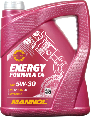 Моторное масло Mannol Energy Formula C4 5W30 / MN7917-5 (5л)