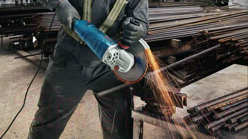 Профессиональная угловая шлифмашина Bosch GWS 24-230 JZ (0.601.8C3.300) — фото 5