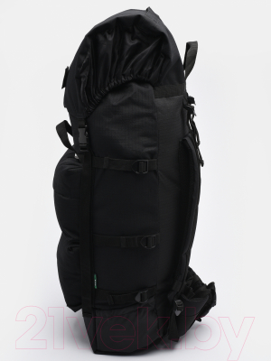 Рюкзак туристический Huntsman Пикбастон оксфорд/рип-стоп (100л, черный)