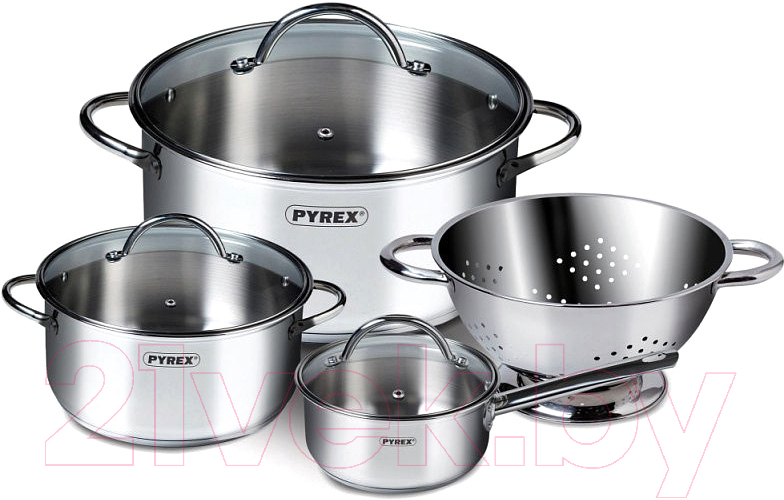 Набор кухонной посуды Pyrex Master MAS04M4/E002