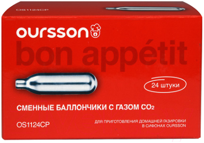 Набор баллонов для сифона Oursson OS1124CP/S (24шт)