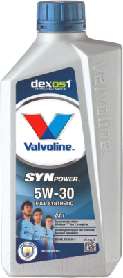 Моторное масло Valvoline SynPower DX1 5W30 / 885852 (1л)