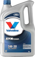 Моторное масло Valvoline SynPower MST C4 5W30 / 872771 (5л) - 