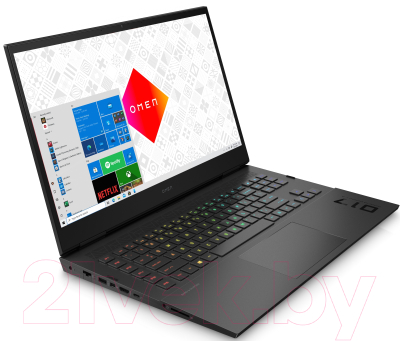 Игровой ноутбук HP Omen 17-ck0045ur (4E1C7EA)