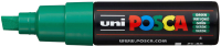 

Маркер художественный UNI Mitsubishi Pencil, Posca 8мм / PC-8K GREEN