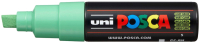 Маркер художественный UNI Mitsubishi Pencil Posca 8мм / PC-8K L.GREEN (салатовый)