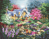 

Набор для вышивания Letistitch, Пруд у коттеджа / LETI915