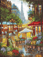 

Набор для вышивания Letistitch, Весенние цветы, Париж / LETI923