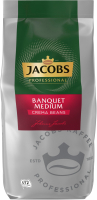 Кофе в зернах Jacobs Banquet Medium Crema (1кг) - 