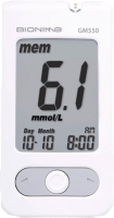 Глюкометр Bionime Rightest GM 550 (+10 тест-полосок GS550) - 