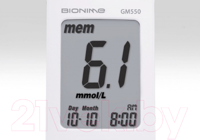 Глюкометр Bionime Rightest GM 550 (+25 тест-полосок GS550)