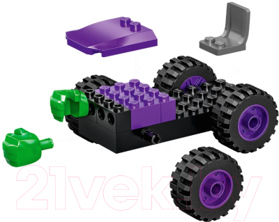 Конструктор Lego Duplo Схватка Халка и Носорога на грузовиках 10782