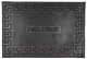 Коврик грязезащитный Blabar Welcome 40x60см / 92008 (черный) - 