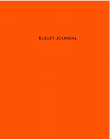 Творческий блокнот Эксмо Bullet Journal (оранжевый) - 