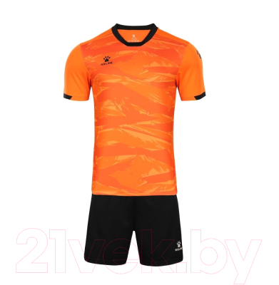 Футбольная форма Kelme Short Sleeve Football Suit / 8151ZB1003-907 (L, оранжевый)