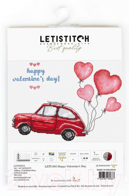 Набор для вышивания Letistitch День Святого Валентина / LETI983