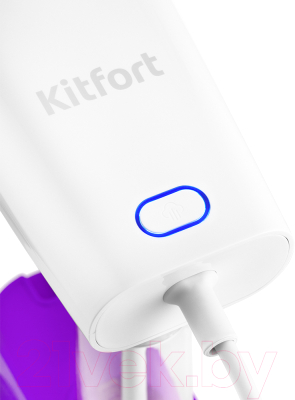 Отпариватель Kitfort KT-9101-1 (белый/фиолетовый)