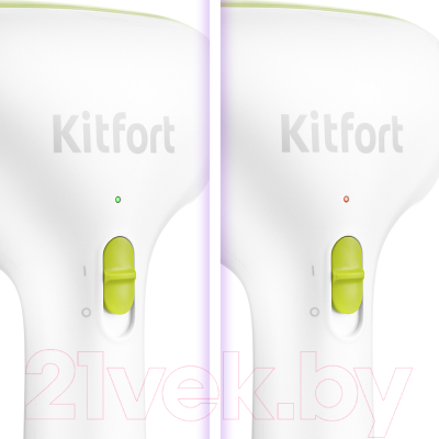 Отпариватель Kitfort KT-998-2 (белый/салатовый)