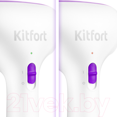 Отпариватель Kitfort KT-998-1 (белый/фиолетовый)